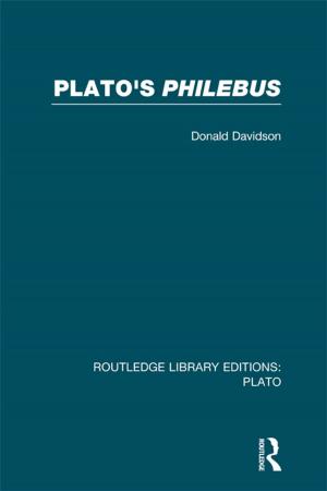 Cover of the book Plato's Philebus (RLE: Plato) by Matthew Wilson