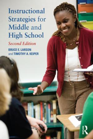 Cover of the book Instructional Strategies for Middle and High School by 