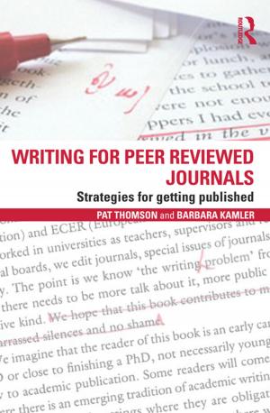 Cover of the book Writing for Peer Reviewed Journals by Robert Ford, Matthew J Goodwin
