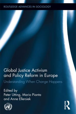 Cover of the book Global Justice Activism and Policy Reform in Europe by Nurit Guttman