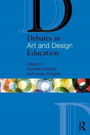 Cover of the book Debates in Art and Design Education by Dimitris N. Chryssochoou