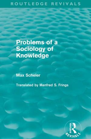 Cover of the book Problems of a Sociology of Knowledge (Routledge Revivals) by Alex Sharpe