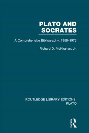 Cover of the book Plato and Socrates (RLE: Plato) by Daniel Galera Nebot Sr