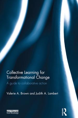 Cover of the book Collective Learning for Transformational Change by John Rodden