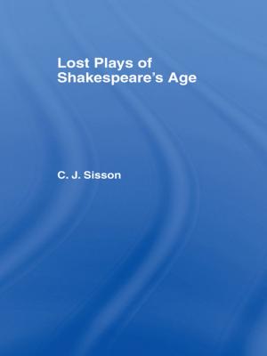 Book cover of Lost Plays of Shakespeare S a Cb