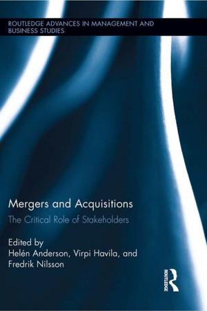 Cover of the book Mergers and Acquisitions by Brian Tjemkes, Pepijn Vos, Koen Burgers