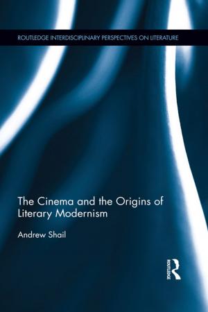 Cover of the book The Cinema and the Origins of Literary Modernism by Lilli Lehmann