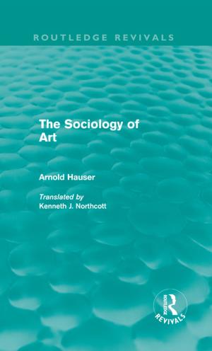 bigCover of the book The Sociology of Art (Routledge Revivals) by 