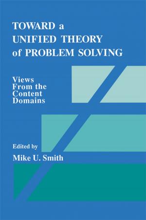 Cover of the book Toward a Unified Theory of Problem Solving by Jane Ball