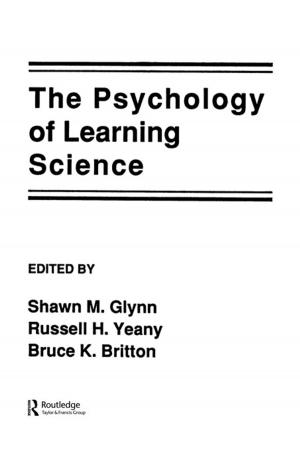 Cover of the book The Psychology of Learning Science by Domenico Di Ceglie