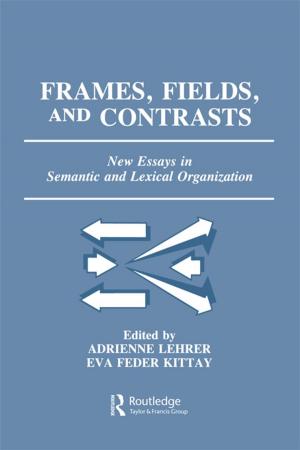 Cover of the book Frames, Fields, and Contrasts by Gerard De Nerval