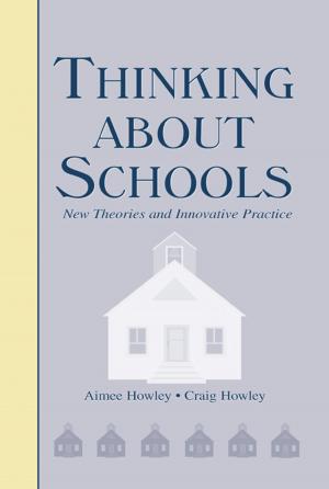 Cover of the book Thinking About Schools by Weibing Xiao