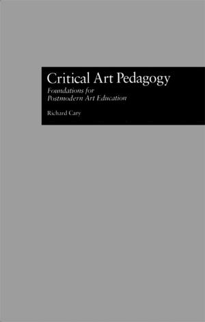 Cover of the book Critical Art Pedagogy by Les Back, John Solomos