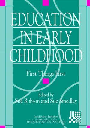 Cover of the book Education in Early Childhood by Robin Dynes