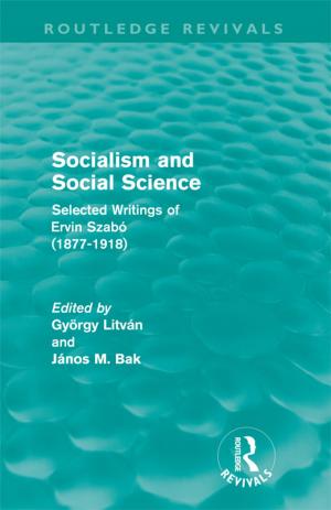 Cover of Socialism and Social Science (Routledge Revivals)