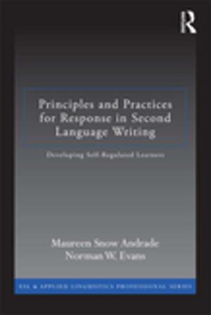 Cover of the book Principles and Practices for Response in Second Language Writing by Drude von der Fehr, Anna Jonasdottir, Bente Rosenbeck