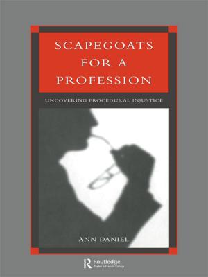 Cover of the book Scapegoats for a Profession by Dale Anderson, Ian Graham, Brian Williams