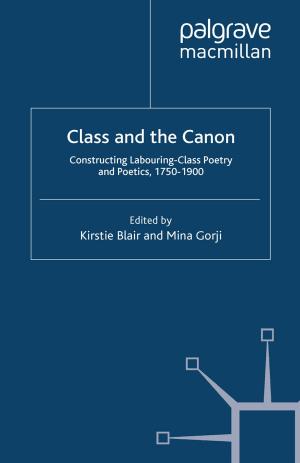 Cover of the book Class and the Canon by E. Swan