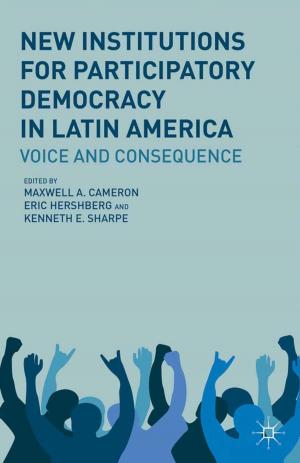Cover of the book New Institutions for Participatory Democracy in Latin America by E. Burleigh