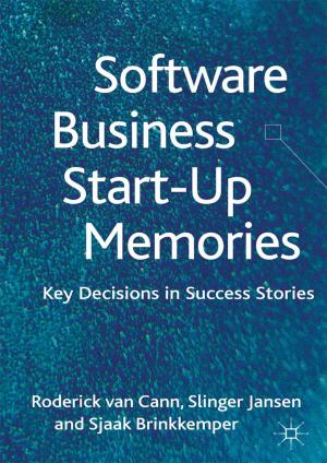 Cover of the book Software Business Start-up Memories by J. Crichton
