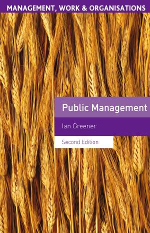 Cover of the book Public Management by Paula Davies, Paven Basuita