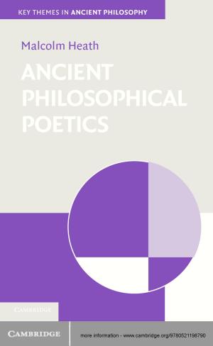 Cover of the book Ancient Philosophical Poetics by Willem van Schendel