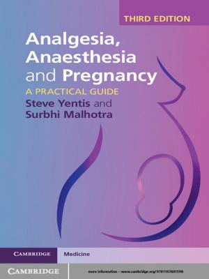 Cover of the book Analgesia, Anaesthesia and Pregnancy by Katharine Gillespie