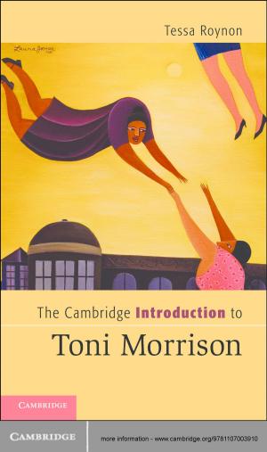 Cover of the book The Cambridge Introduction to Toni Morrison by Christopher S. van den Berg
