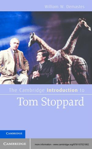 Cover of the book The Cambridge Introduction to Tom Stoppard by Daniel Benoliel