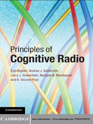 Cover of the book Principles of Cognitive Radio by Stephen M. Stahl, Thomas L. Schwartz