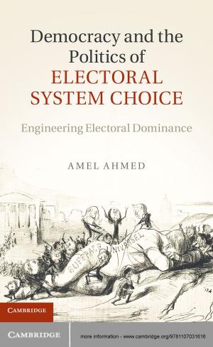 Cover of the book Democracy and the Politics of Electoral System Choice by Jean Lemaitre, Jean-Louis Chaboche