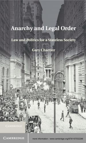 Cover of the book Anarchy and Legal Order by 