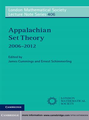 Cover of the book Appalachian Set Theory by Philip N. Klein