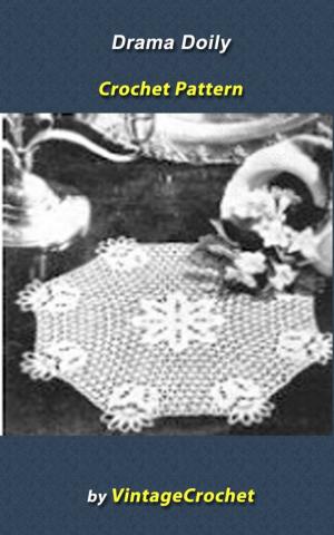 Book cover of Doily Drama Vintage Crochet Pattern