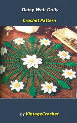 Cover of Daisy Web Doily Vintage Crochet Pattern eBook