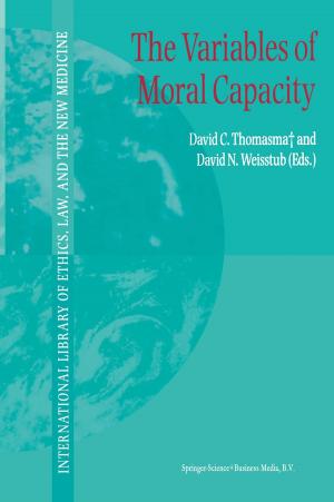Cover of the book The Variables of Moral Capacity by M. Ruse