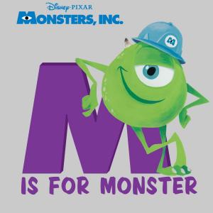 Cover of the book Monsters, Inc.: M is for Monster by William Scollon, Disney Book Group
