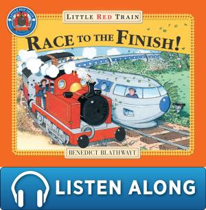 Book cover of Little Red Train's Race to the Finish