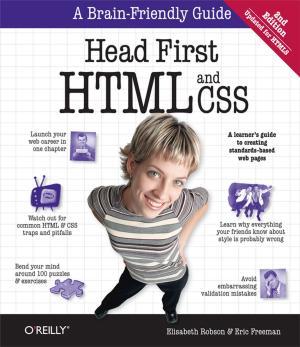 bigCover of the book Head First HTML and CSS by 