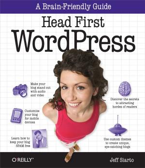 Cover of the book Head First WordPress by Rebecca M. Riordan