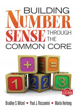 Cover of the book Building Number Sense Through the Common Core by David Ellemor-Collins, Pamela D Tabor, Robert J Wright