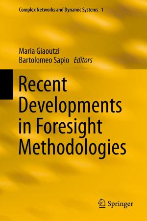 Cover of the book Recent Developments in Foresight Methodologies by Keith Hudson