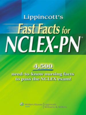 Cover of the book Lippincott's Fast Facts for NCLEX-PN by Anthony A. Mancuso, Sharat Bidari, Bruno Termote, Berit M. Verbist, Reordan DeJesus