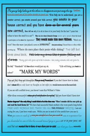 Cover of the book ''Mark My Words'' by Debra Kraft