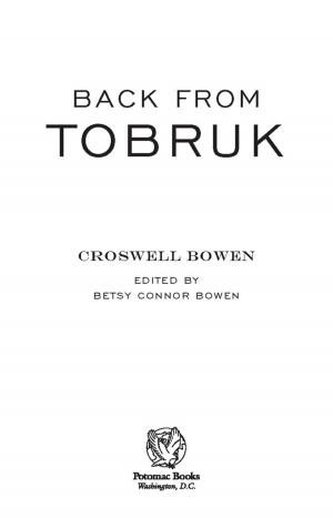 Cover of the book Back from Tobruk by Deepak Tripathi; Richard Falk