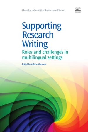 Cover of the book Supporting Research Writing by 