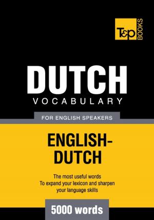 Cover of Dutch vocabulary for English speakers - 5000 words