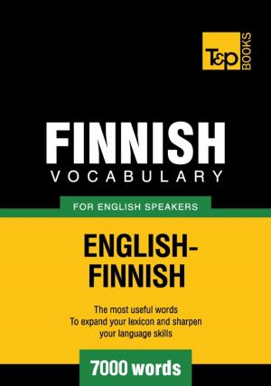 Book cover of Finnish vocabulary for English speakers - 7000 words