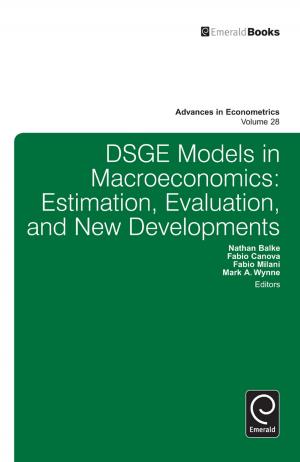 Book cover of DSGE Models in Macroeconomics