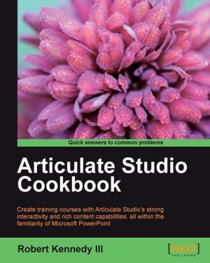 Cover of the book Articulate Studio Cookbook by Micheal Lanham